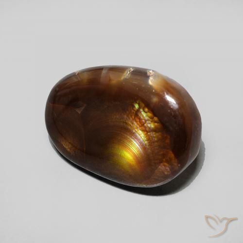 4.57克拉天然火玛瑙，花式切割，不透明