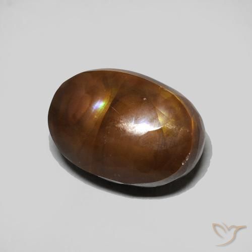 3.25克拉天然火玛瑙，椭圆形，不透明
