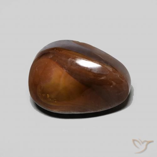 4.40ct 天然 彩色 火玛瑙, 花式切割, 不透明