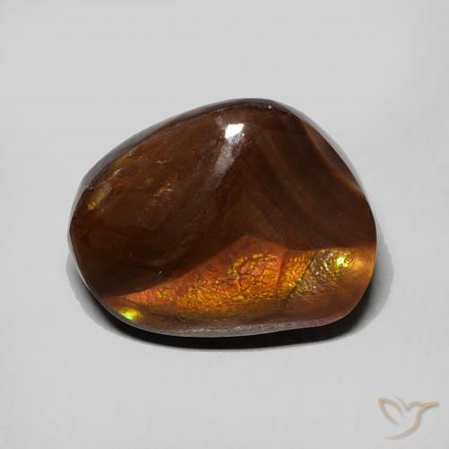 6.34ct 天然 彩色 火玛瑙, 花式切割, 不透明