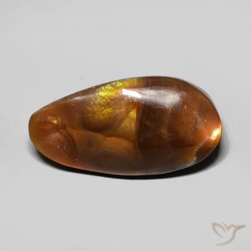 6.88ct 天然 彩色 火玛瑙, 花式切割, 不透明