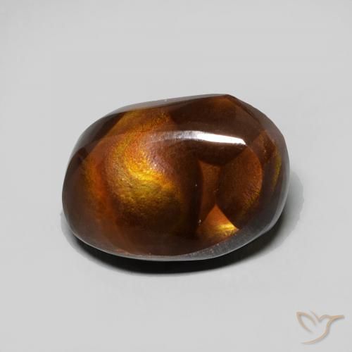 5.51ct 天然 彩色 火玛瑙, 花式切割, 不透明