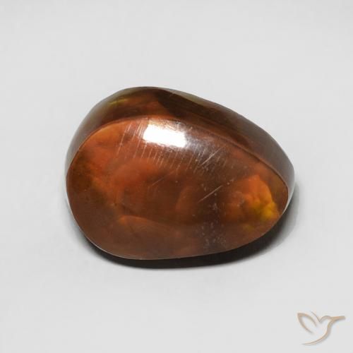 4.32ct 天然 彩色 火玛瑙, 花式切割, 不透明