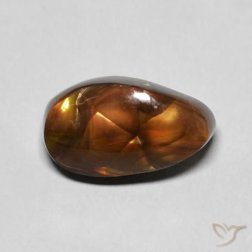 4.45ct 天然 彩色 火玛瑙, 花式切割, 不透明