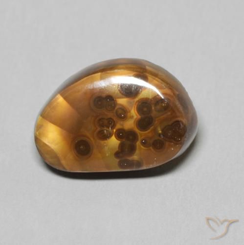 5.12ct 天然 彩色 火玛瑙, 花式切割, 不透明