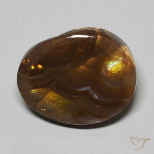 9.70ct 天然 彩色 火玛瑙, 花式切割, 不透明
