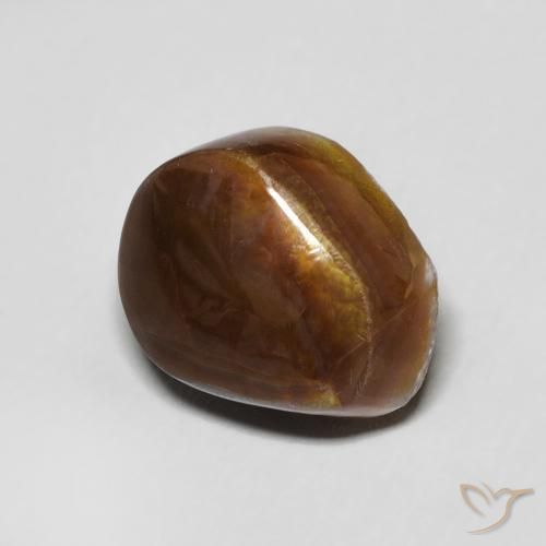 4.08克拉天然火玛瑙，花式切割，不透明