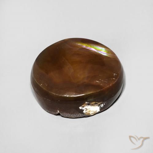 5.73克拉天然火玛瑙，椭圆形，不透明