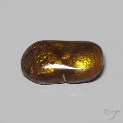 3.15克拉天然火玛瑙，花式切割，不透明