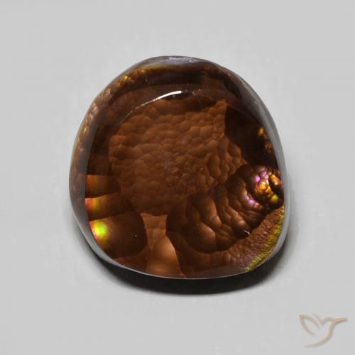 6.14ct 天然 彩色 火玛瑙, 花式切割, 不透明