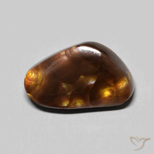 8.42ct 天然 彩色 火玛瑙, 花式切割, 不透明