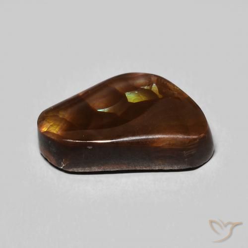 8.42克拉天然火玛瑙，花式切割，不透明