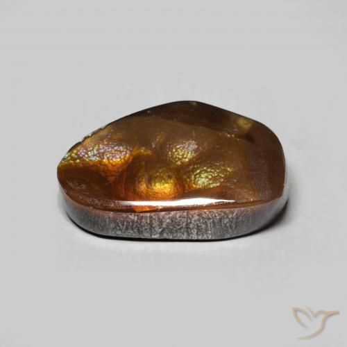 3.62克拉天然火玛瑙，花式切割，不透明