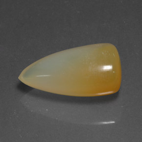14.68克拉天然橙色火欧泊，透明，22.3×12.2毫米，透明/半透明