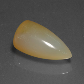 14.68克拉天然橙色火欧泊，透明，22.3×12.2毫米，透明/半透明