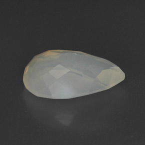 8.35克拉天然白色火欧泊，透明，19.2×13毫米，透明/半透明