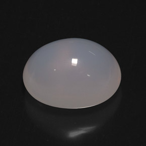 21.10克拉天然白色火欧泊，透明，20.5×17毫米，透明/半透明
