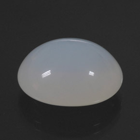 13.85克拉天然白色火欧泊，透明，18.4×15.3毫米，透明/半透明