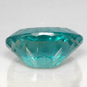 47.22克拉天然萤石，椭圆形切割，27.5×19.5毫米，VVS