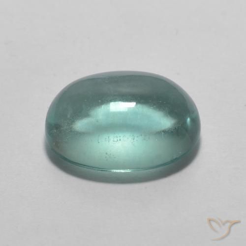 2.24克拉天然萤石，椭圆形，透明
