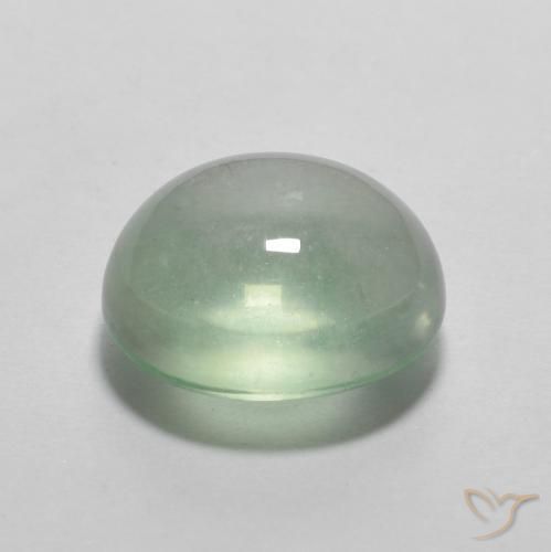 3.58克拉天然萤石，椭圆形，透明