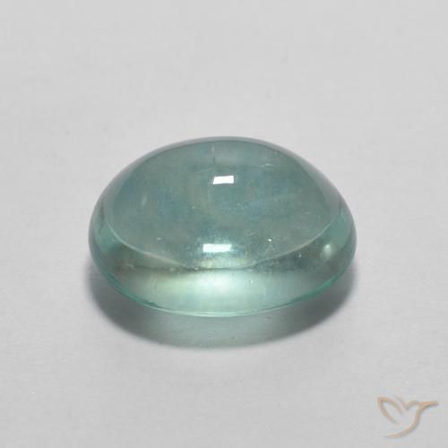 2.29克拉天然萤石，椭圆形，透明