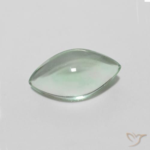 2.78克拉天然萤石，榄尖形，透明