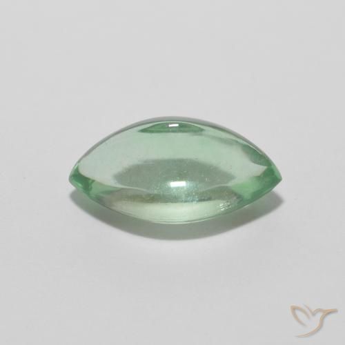 2.78克拉天然萤石，榄尖形，透明