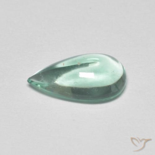 1.88克拉天然萤石，梨形，透明