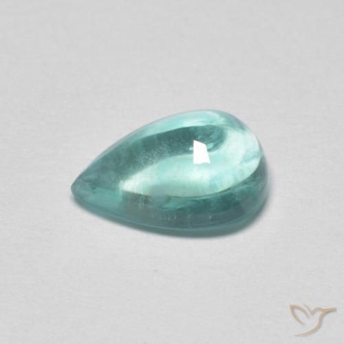 1.97克拉天然萤石，梨形，透明