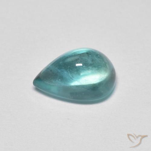 1.97克拉天然萤石，梨形，透明