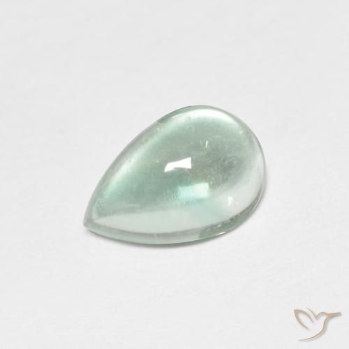 1.85克拉天然萤石，梨形，透明
