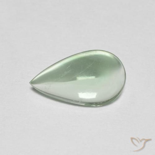 1.98克拉天然萤石，梨形，透明