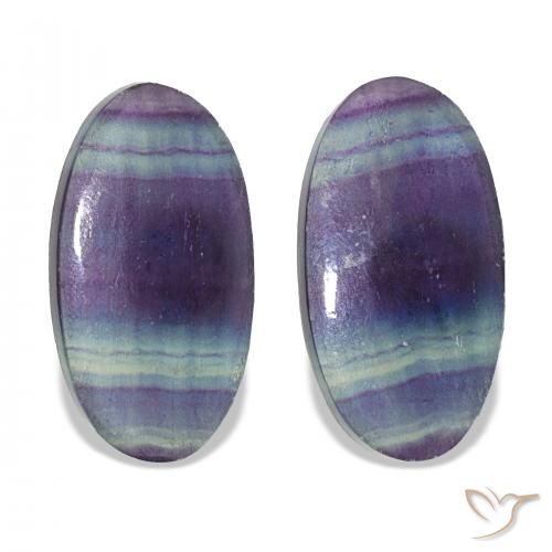 22.07克拉天然萤石，椭圆形，透明