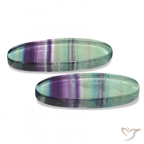 62.92克拉天然萤石，椭圆形，透明