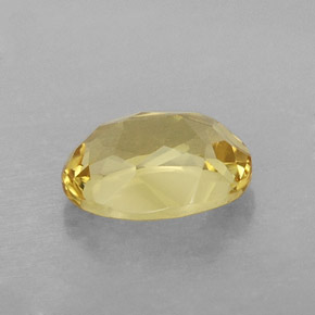 1.14克拉天然黄色金绿柱石，椭圆形切割，8×6毫米，VVS-VS