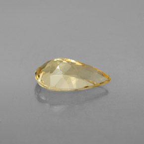2.79克拉天然金色金绿柱石，梨形，13.2×7.9毫米，VS-SI