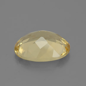 2.95克拉天然黄色金绿柱石，椭圆形切割，11.3×8.8毫米，VVS-VS