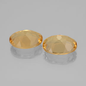 3.08天然金色金绿柱石，椭圆形切割，9×6.9毫米，VS
