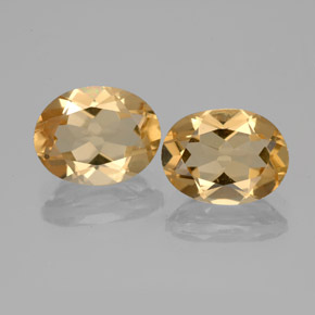 3.51克拉天然金色绿柱石，椭圆形切割，VS