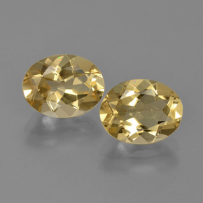 3.69天然金色金绿柱石，椭圆形切割，9.2×7.1毫米，VVS