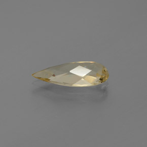 1.51克拉天然金色绿柱石，梨形，VVS