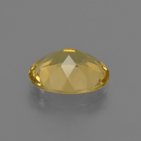 2.99克拉天然黄色金绿柱石，椭圆形切割，11.3×9毫米，VVS