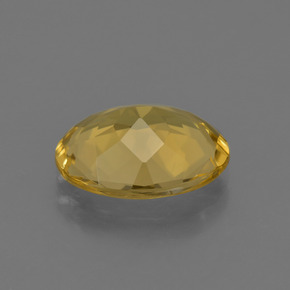 2.58克拉天然金色金绿柱石，椭圆形切割，11.1×8.8毫米，VS