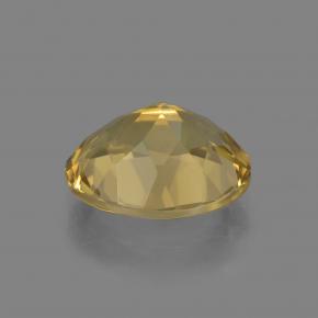 2.36克拉天然金色金绿柱石，椭圆形切割，10×8毫米，VVS-VS