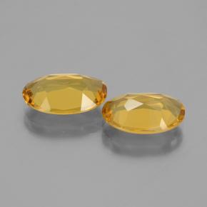 3.82天然金色金绿柱石，椭圆形切割，11×7.2毫米，VVS-VS