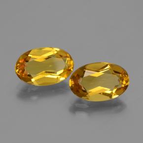 4.11天然橙色金绿柱石，椭圆形切割，11.1×7.2毫米，VVS-VS