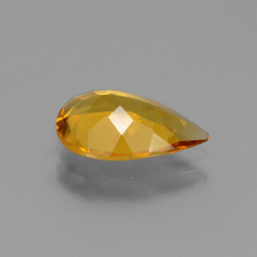 1.46克拉天然黄金色金绿柱石，梨形，10.7×7.3毫米，VVS