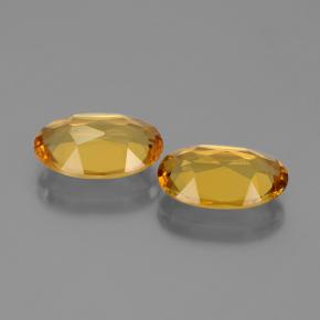3.67天然金色金绿柱石，椭圆形切割，10.9×7.1毫米，VVS-VS