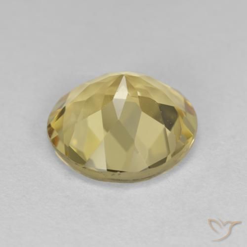 2.85克拉天然金绿柱石，圆形的，VVS